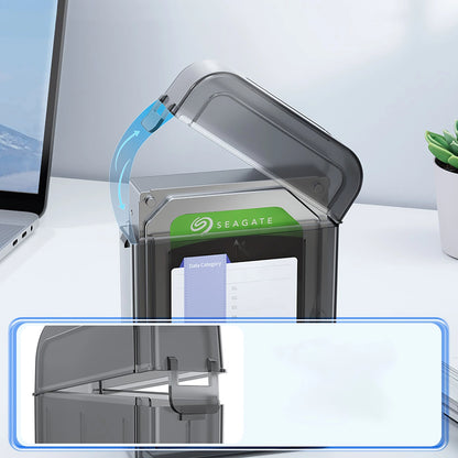 Orico PPH-25 protective case 2.5" disk box - semi-transparent, gray_6