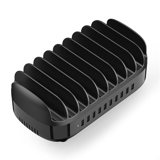 Orico DUK-10P-V1 Smart Charging Station 10 x USB-A - Black_0