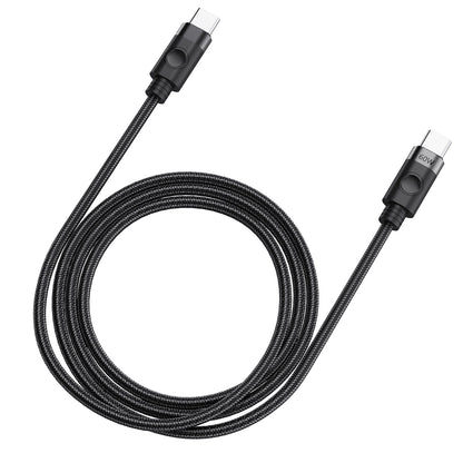 Orico CDX 60W 3A Power Delivery USB-C - USB-C 1m Cable - Black_2