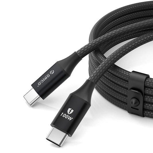 Orico CDX 100W 5A Power Delivery USB-C - USB-C cable 1m - black_0