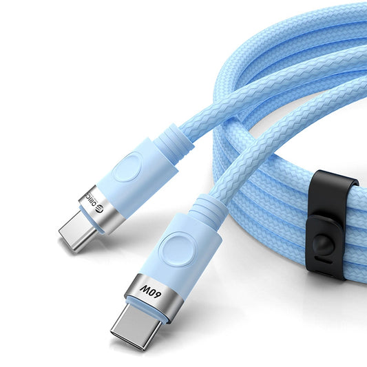 Orico CDX 60W 3A Power Delivery USB-C - USB-C cable 1m - blue_0