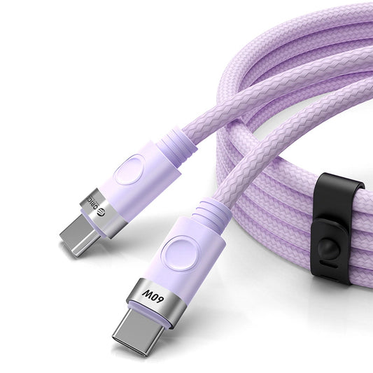 Orico CDX 60W 3A Power Delivery USB-C - USB-C 1m Cable - Purple_0