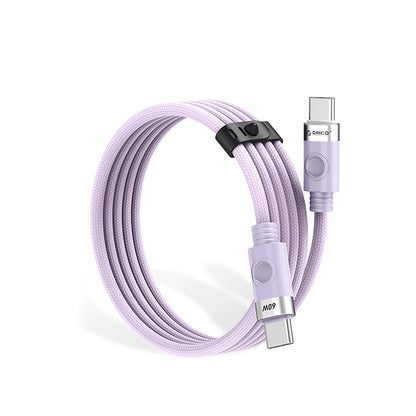 Orico CDX 60W 3A Power Delivery USB-C - USB-C 1m Cable - Purple_1