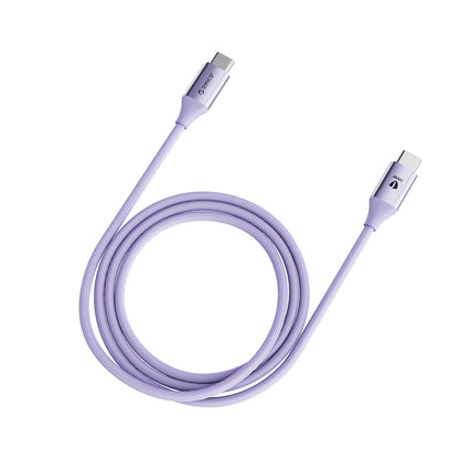 Kabel Orico CDX 100W 5A Power Delivery USB-C - USB-C 1m - fioletowy_6