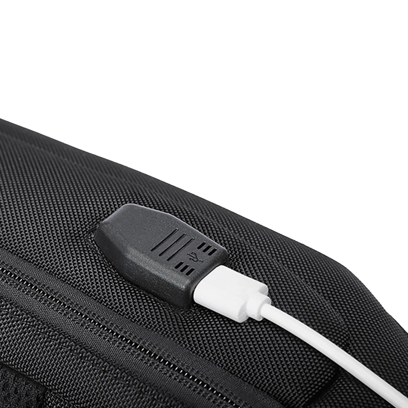 Wozinsky Premium Single Shoulder Anti-Theft City Backpack with Organizer and USB - Black_6