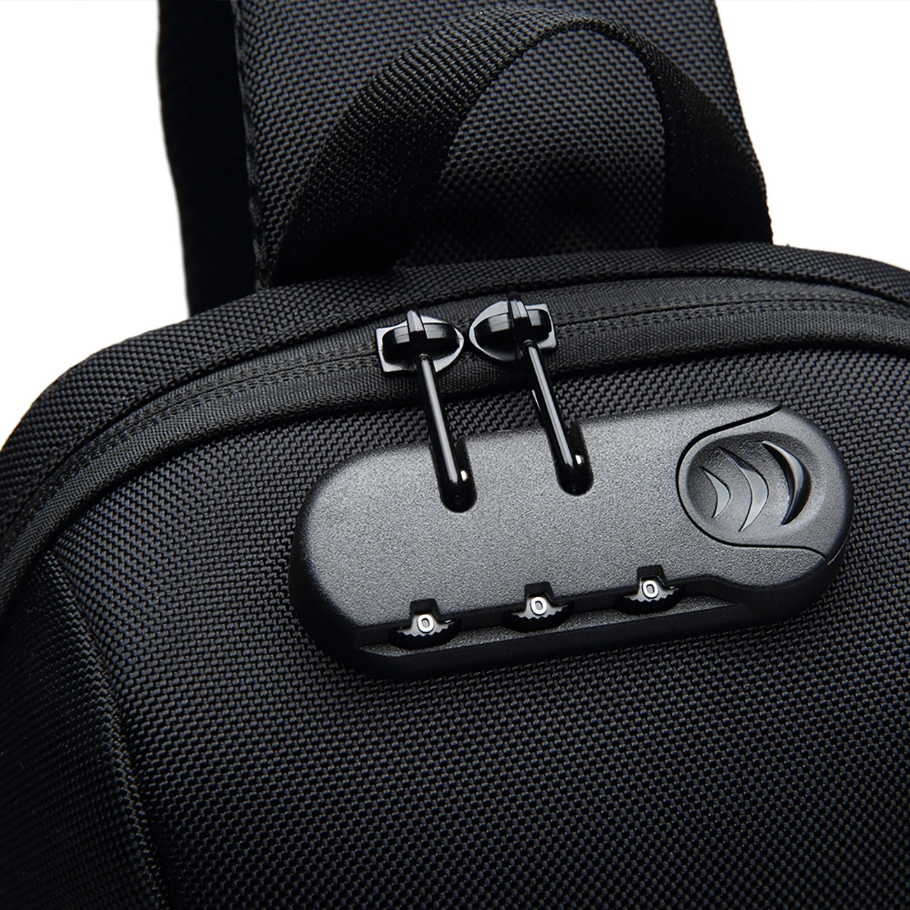 Wozinsky Premium Single Shoulder Anti-Theft City Backpack with Organizer and USB - Black_7
