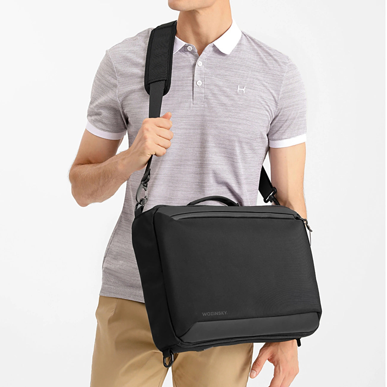 Wozinsky Premium 15.6&#39;&#39; Laptop Backpack/Bag with Strap - Black_13