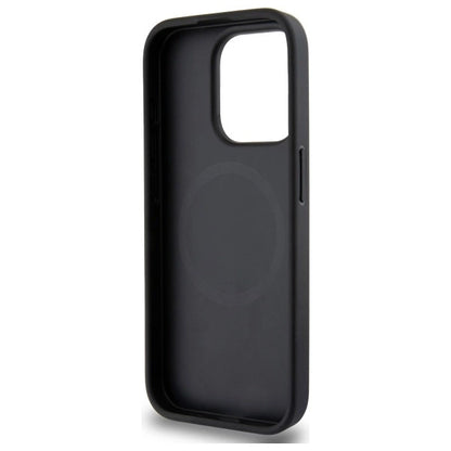 Etui DKNY Grained Metal Logo MagSafe na iPhone 15 Pro Max - beżowe_6
