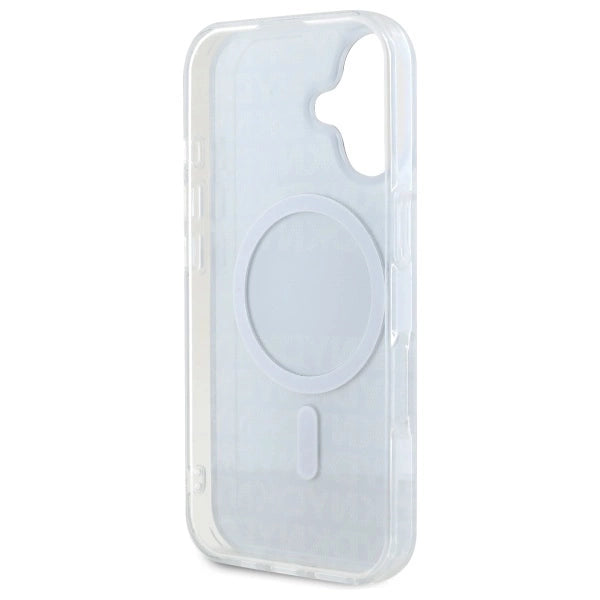 Etui DKNY Repeat Texture Pattern With Stripe na iPhone 16 - czarne_6