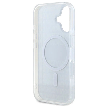 Etui DKNY Repeat Texture Pattern With Stripe na iPhone 16 - czarne_6