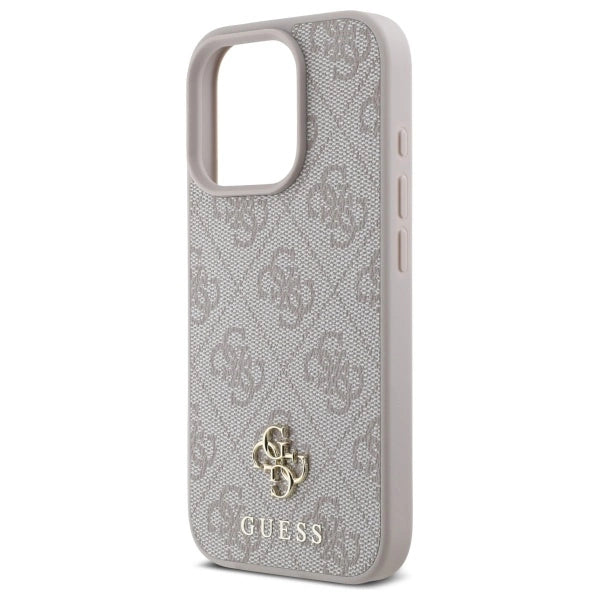Etui Guess Small Classic MagSafe na iPhone 16 Pro - różowe_5
