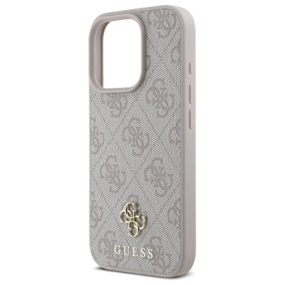 Etui Guess Small Classic MagSafe na iPhone 16 Pro - różowe_5