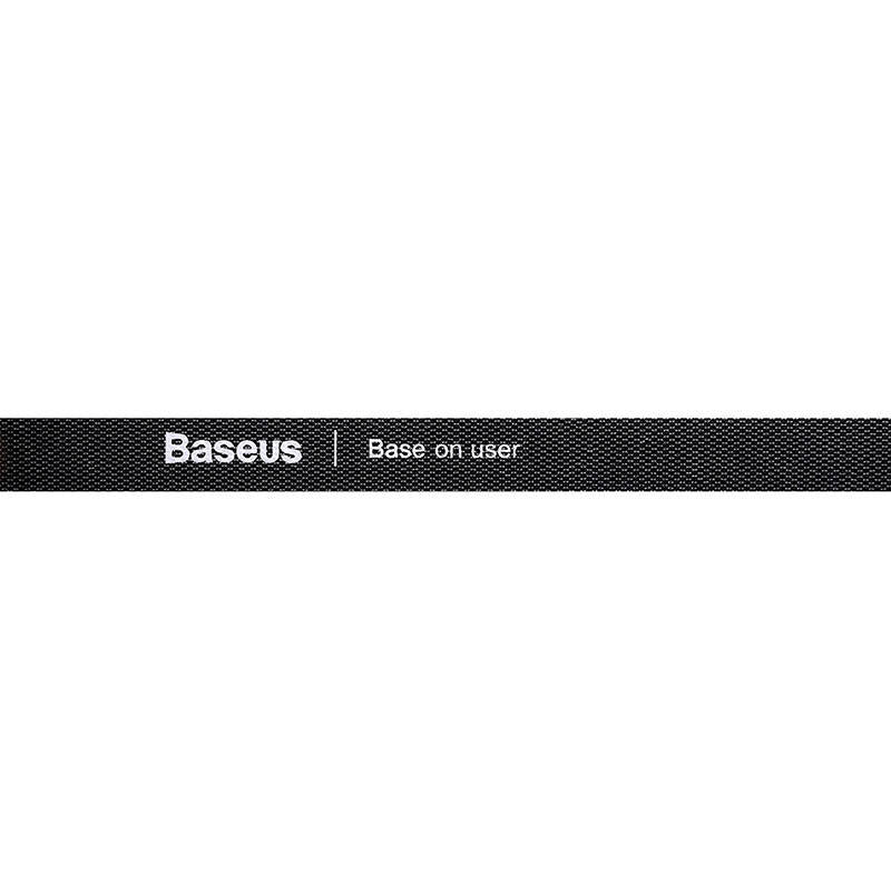 Baseus Colourful Circle Velcro Straps 1m Black_5