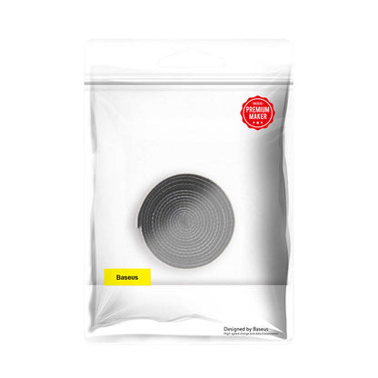 Baseus Colourful Circle Velcro Straps 1m Black_3