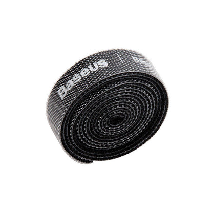 Baseus Colourful Circle Velcro Straps 1m Black_1
