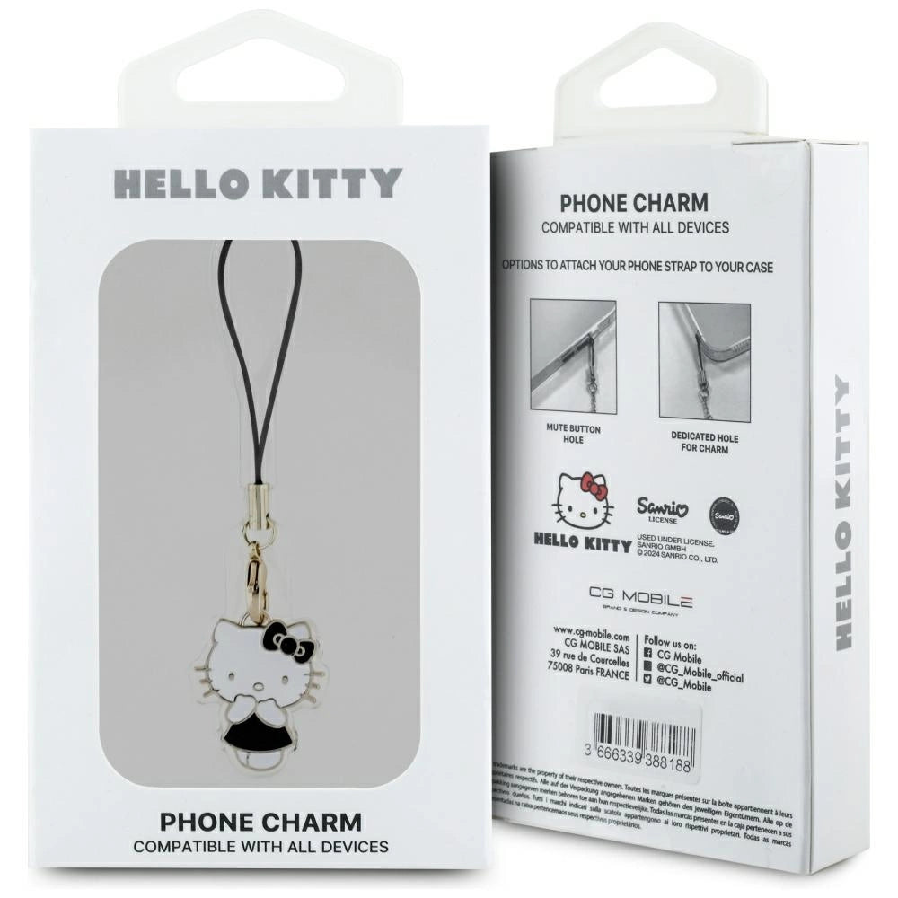 Zawieszka Hello Kitty Charm Kitty Cute - czarna_2
