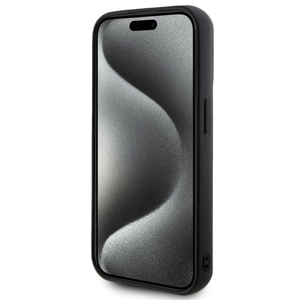 Etui Karl Lagerfeld 3D Rubber Signature na iPhone 15 Pro Max - czarne_4