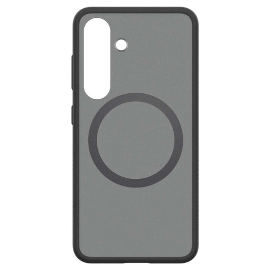 Spigen Capella GP-FPS931PGBJW Silicone Case with MagFit Magnetic Ring for Samsung Galaxy S25 - Black_0