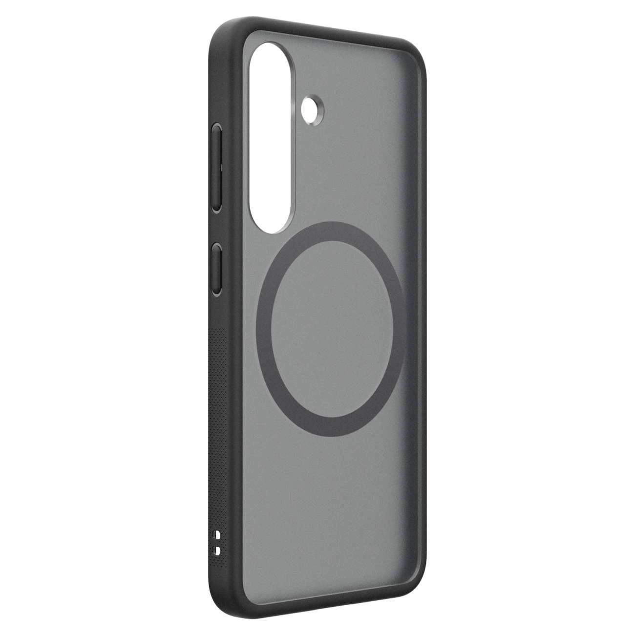 Spigen Capella GP-FPS931PGBJW Silicone Case with MagFit Magnetic Ring for Samsung Galaxy S25 - Black_3