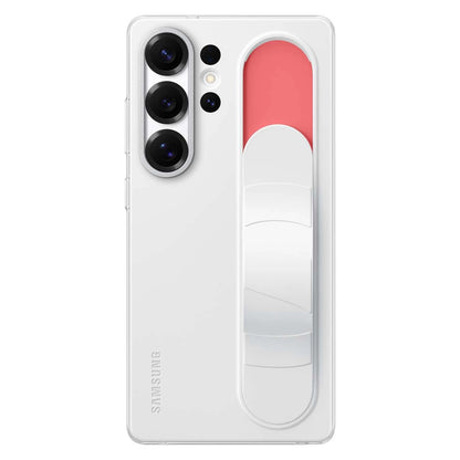 Samsung Standing Grip Case EF-GS938CWEGWW Silicone Case with Holder / Stand for Samsung Galaxy S25 Ultra - White_2