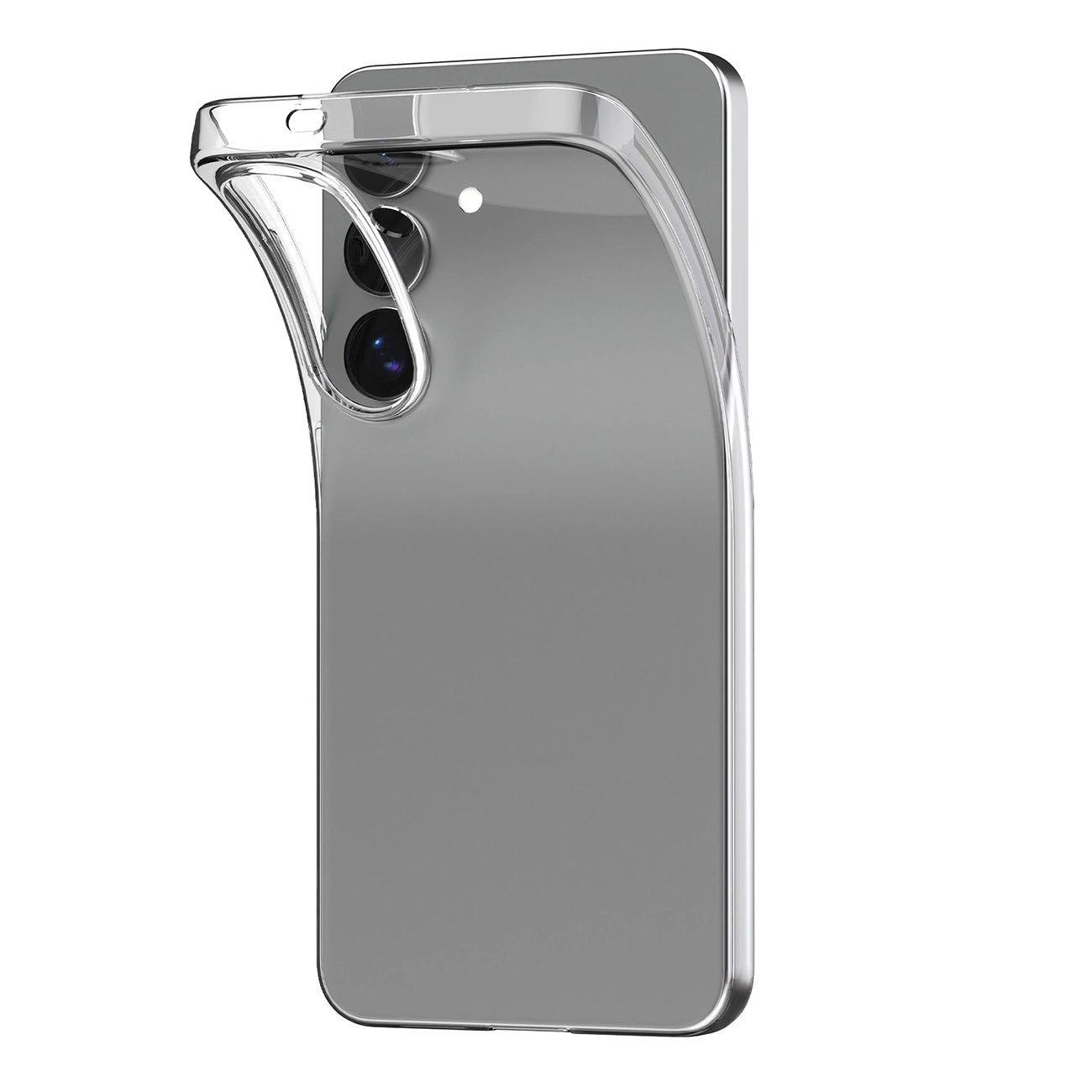 Silicone Case Puro 03 Nude for Samsung Galaxy S25 - Transparent_0