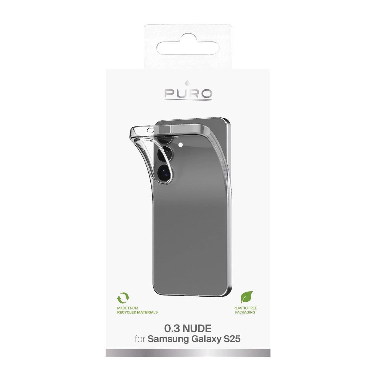 Silicone Case Puro 03 Nude for Samsung Galaxy S25 - Transparent_2