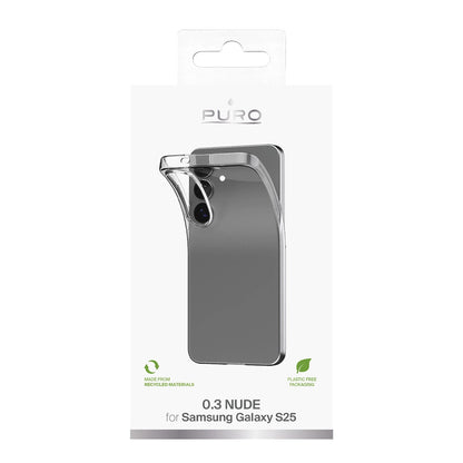 Silicone Case Puro 03 Nude for Samsung Galaxy S25 - Transparent_2