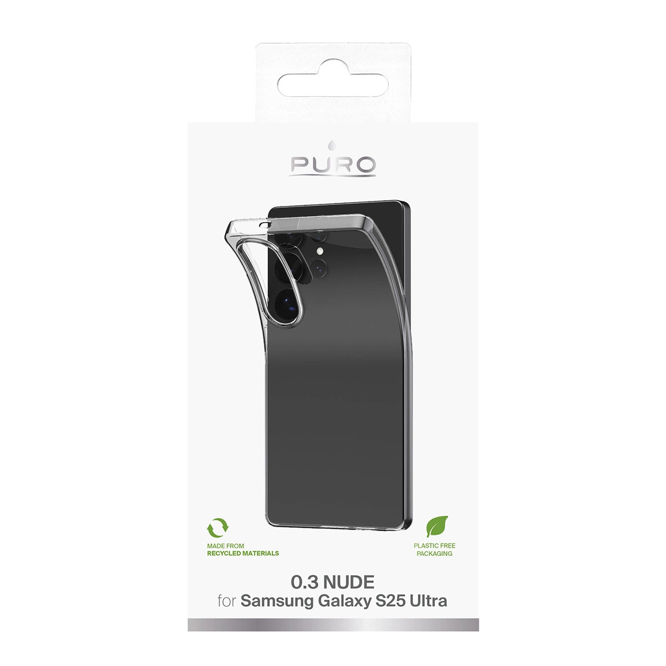 Silicone Case Puro 03 Nude for Samsung Galaxy S25 Ultra - Transparent_2