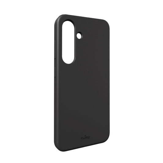 Puro Icon Silicone Case for Samsung Galaxy S25 - Black_0