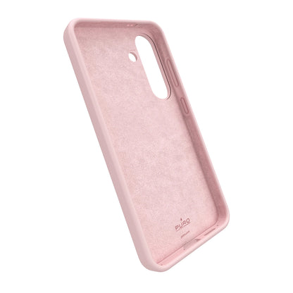 Puro Icon Silicone Case for Samsung Galaxy S25 - Pink_1