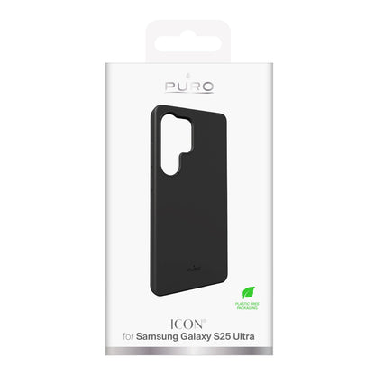 Puro Icon Silicone Case for Samsung Galaxy S25 Ultra - Black_2