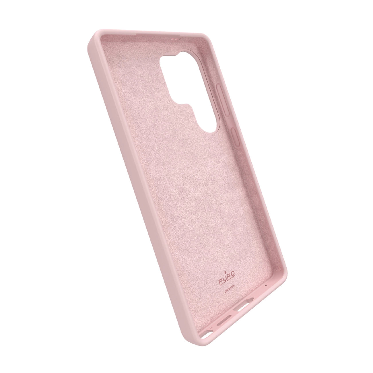 Puro Icon Silicone Case for Samsung Galaxy S25 Ultra - Pink_1