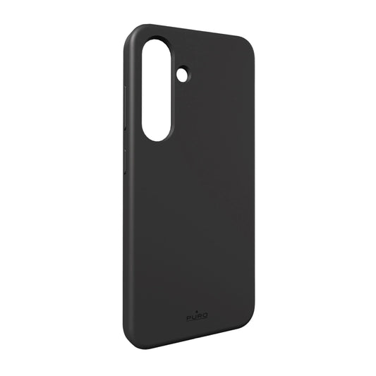 Puro Icon Mag Silicone Case with MagSafe for Samsung Galaxy S25 - Black_0