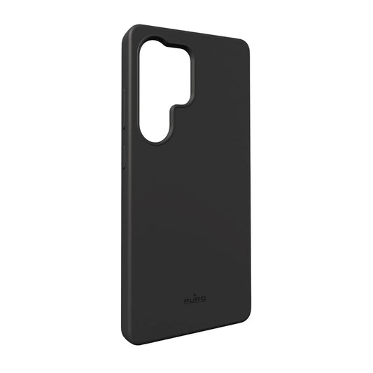Puro Icon Mag Silicone Case with MagSafe for Samsung Galaxy S25 Ultra - Black_0