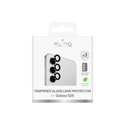 Puro Single Camera Lens Tempered Glass for Samsung Galaxy S25 Camera Lenses_1
