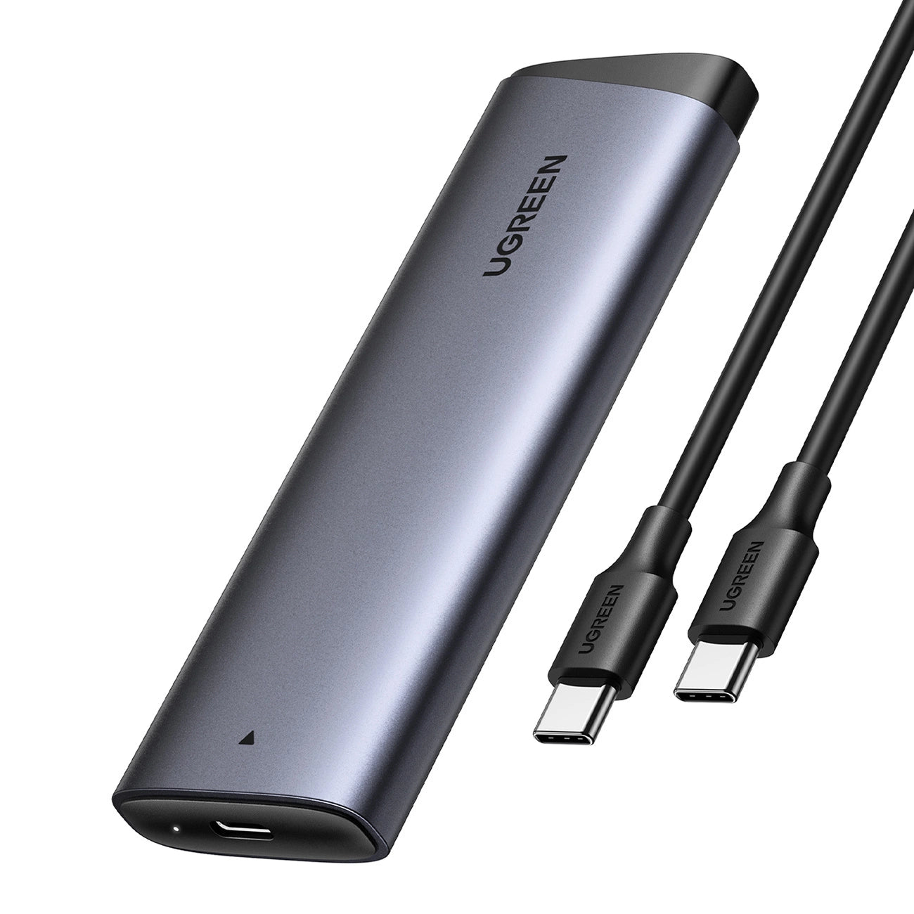 Ugreen CM767 M.2 NVMe PCIe SSD Disk Case - Silver_0