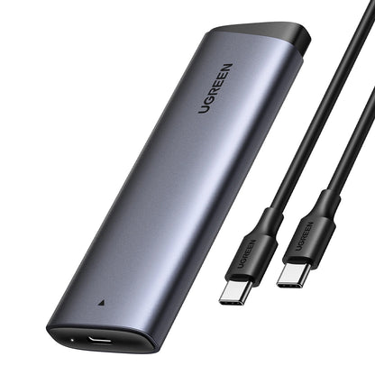 Ugreen CM767 M.2 NVMe PCIe SSD Disk Case - Silver_0