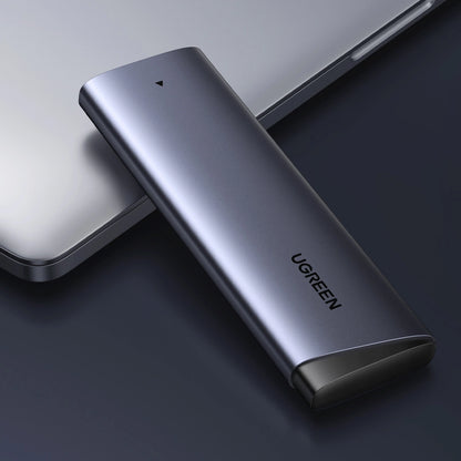 Ugreen CM767 M.2 NVMe PCIe SSD Disk Case - Silver_7