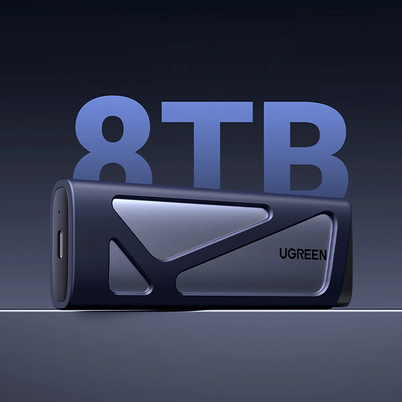 Ugreen CM767 M.2 NVMe/SATA SSD Disk Case - Silver_9