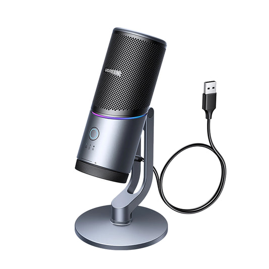 Ugreen CM769 Desktop Microphone with USB-A, RGB LED - Silver_0
