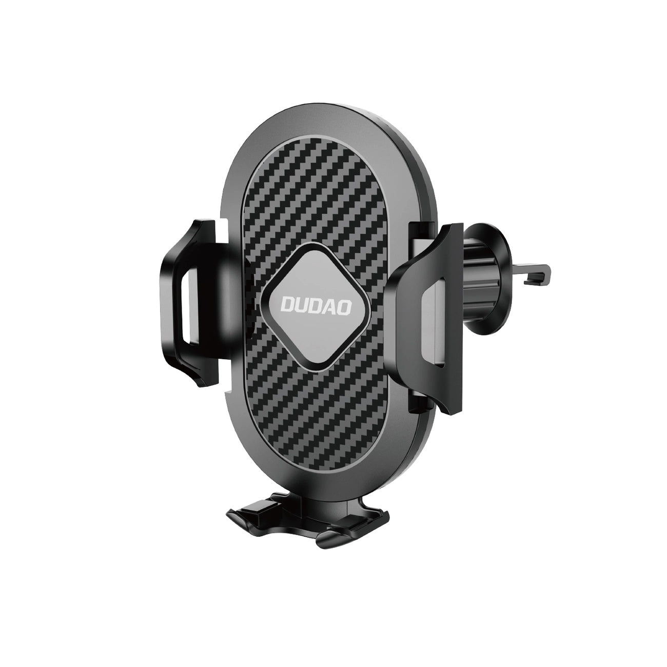 Dudao F2+ smartphone holder for air vent, clamp - black_0