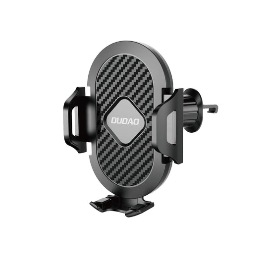Dudao F2+ smartphone holder for air vent, clamp - black_0