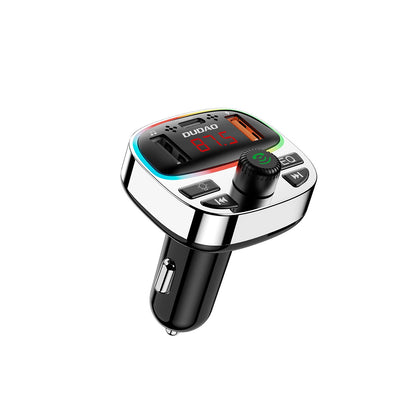 Dudao R2PRO+ Transmitter with PD25W Bluetooth 5.3 RGB Charging Ports - Black and Silver_0