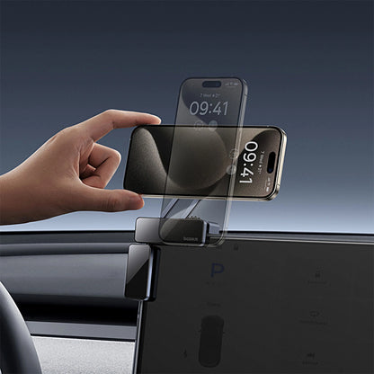Baseus MaxView Magnetic Car Display Mount Holder - Gray_9