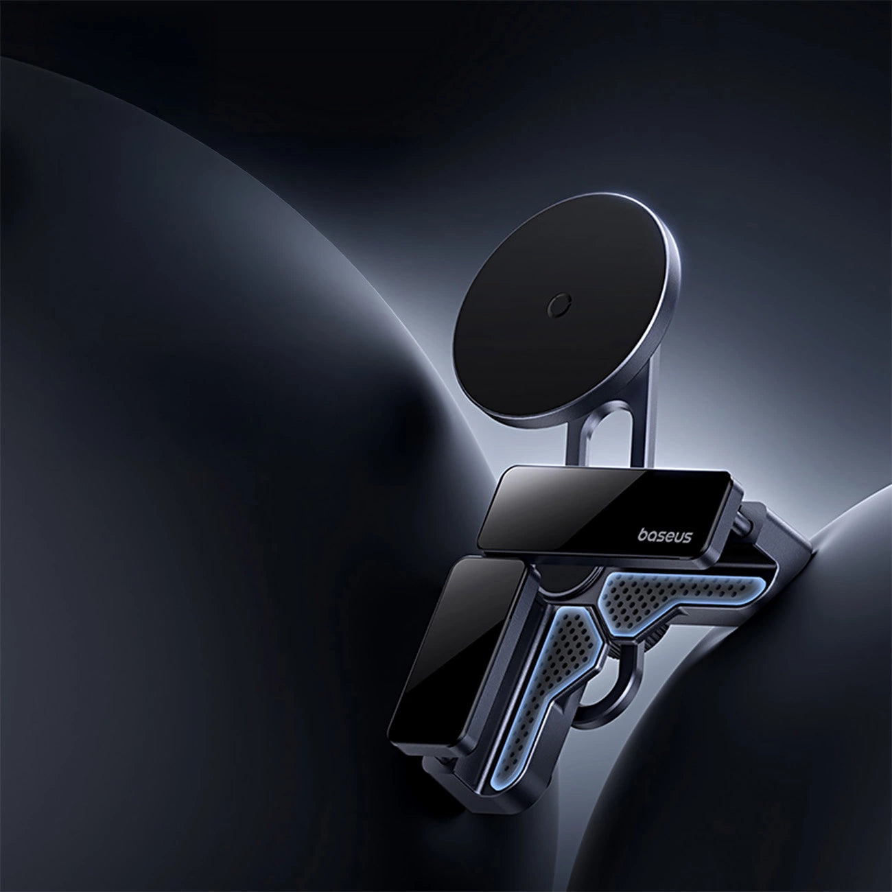 Baseus MaxView Magnetic Car Display Mount Holder - Gray_15