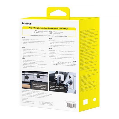 Baseus MaxView Magnetic Car Display Mount Holder - Gray_7