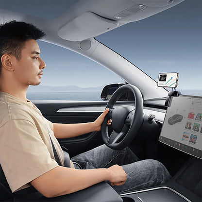 Baseus MaxView Magnetic Car Display Mount Holder - Gray_8