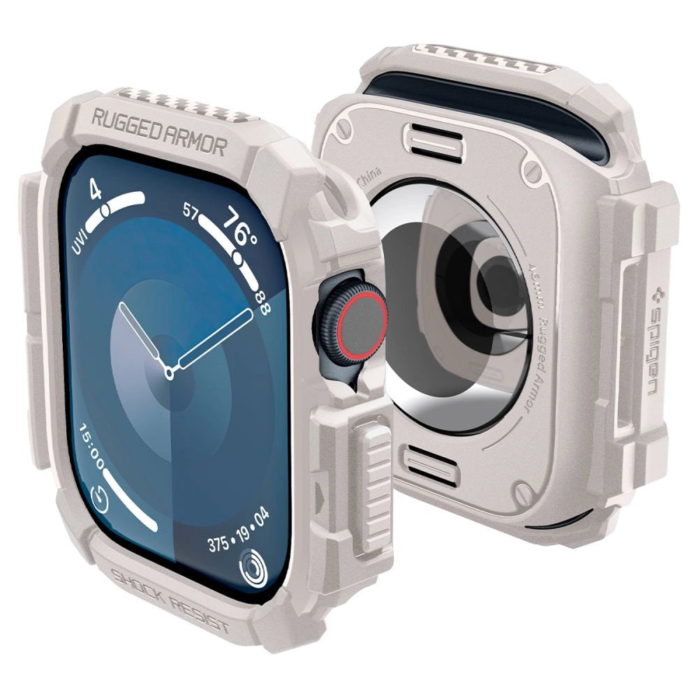 Spigen Rugged Armor Strap for Apple Watch 10 46mm - Beige_0