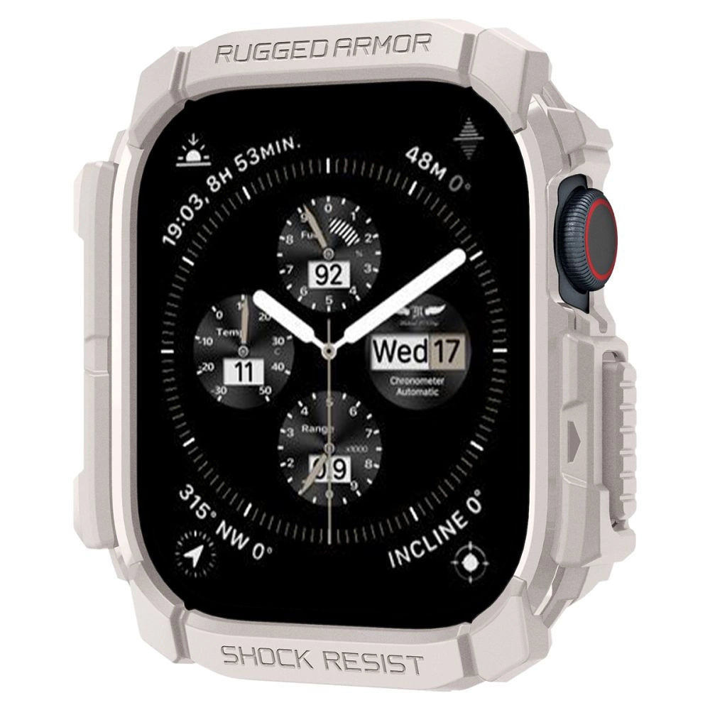 Spigen Rugged Armor Strap for Apple Watch 10 46mm - Beige_1