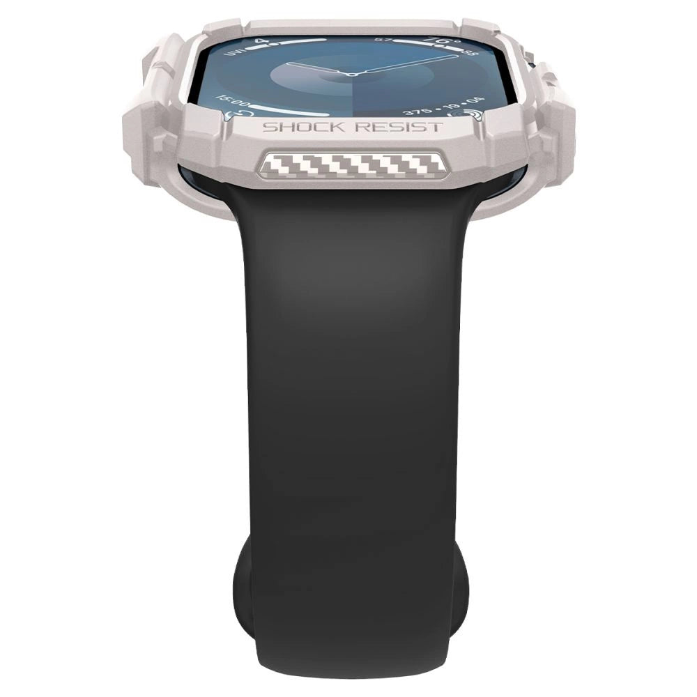 Spigen Rugged Armor Strap for Apple Watch 10 46mm - Beige_7